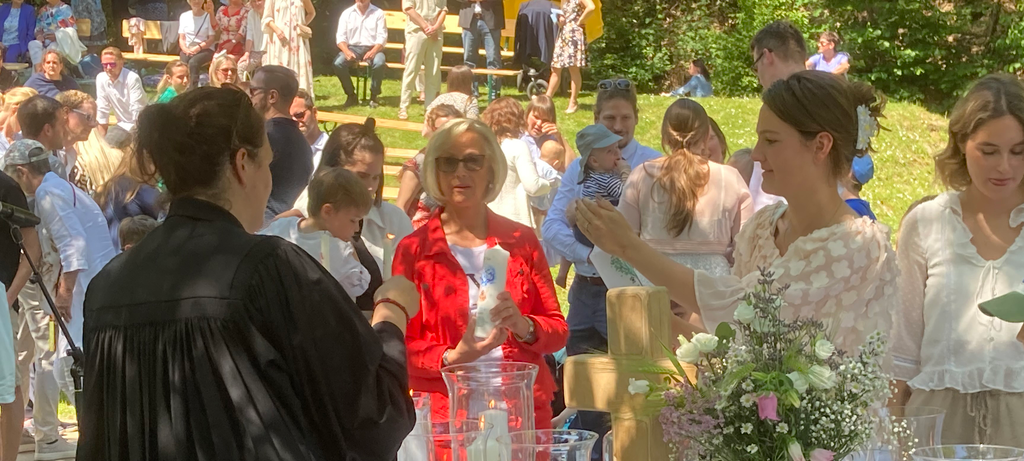 Taufe unter der Müngstener Brücke