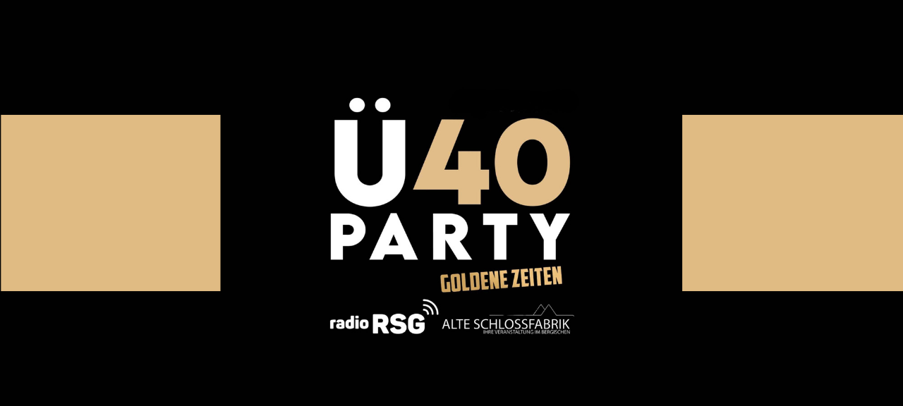 Die Radio RSG-Ü40 Party am 7. März 2026