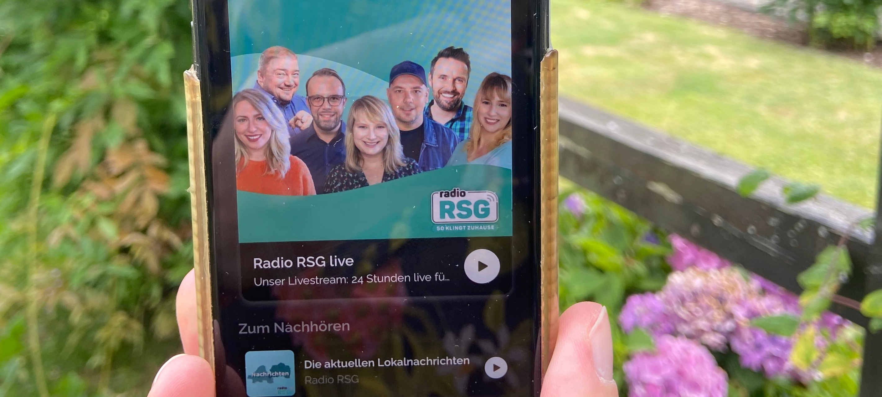 App in den Urlaub mit Radio RSG