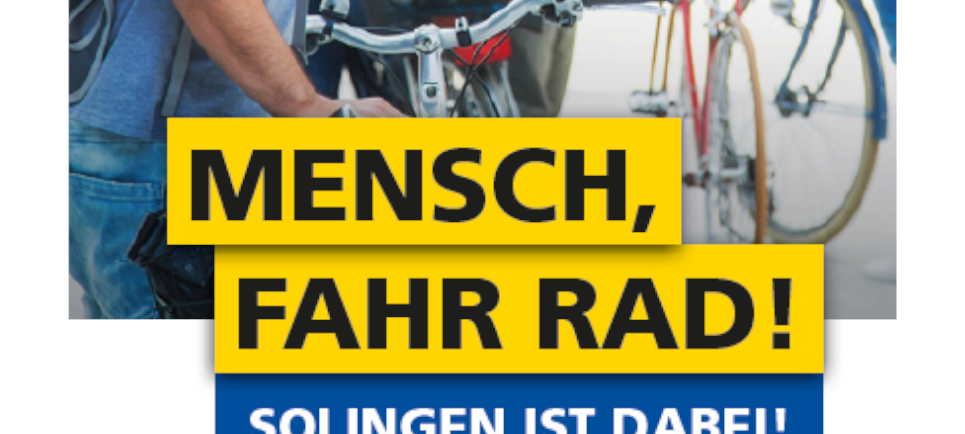 Solingen beim Stadtradeln dabei